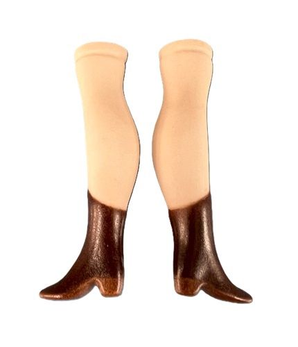 Set of Legs for a Lady Doll with Boots ps060
