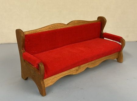 Shackman Red Sofa ch22496