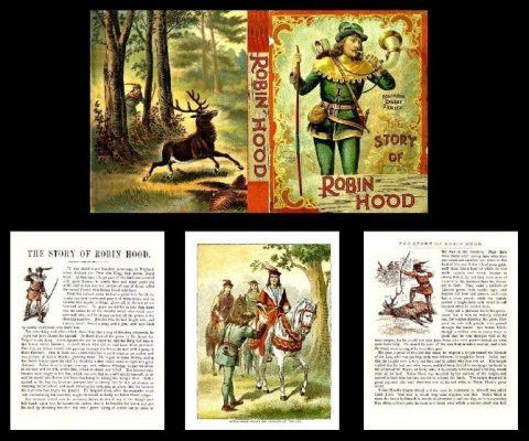 LBpre-66 The Story of Robin Hood 2 McLoughlin 1897