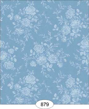Rose Damask 2 - Blue WAL0879