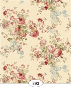 Rose Floral - Antique WAL0893