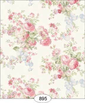 Rose Floral - Pink WAL895