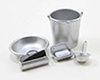 Rustic Silver Wash Accessories, 7Pc. CB42