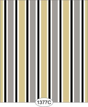 Sailboat Stripe - Grey WAL1377C