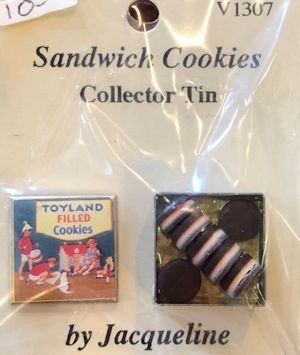 Sandwich Cookies in a Collector Tin jaqv1307