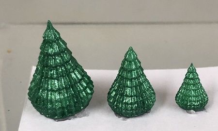 Set of Small Green Trees by Joey Casey jac1242