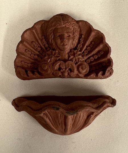 Shell Woman Mask and Shell Fount lb005tc