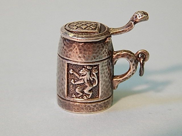 Silver Large Beer Stein ad6431