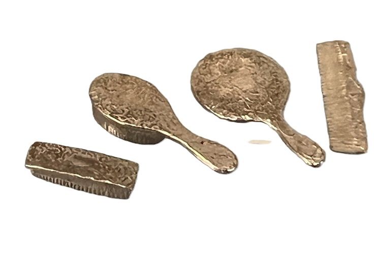 Silver Vanity Items Set mn464E