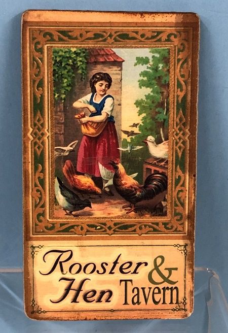 Rooster and Hen Tavern Sign 113244