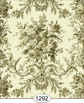 Rose Tapestry - Green WAL1292