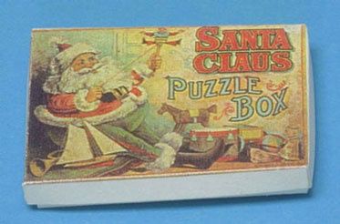 Santa Claus Puzzle Box with Lid CAR1693