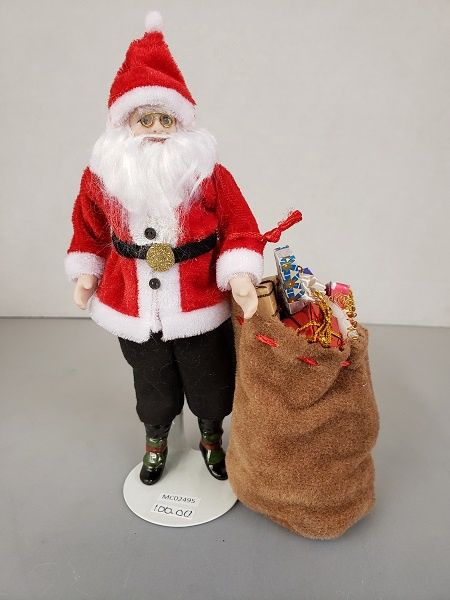 Santa Claus and his Bag of Gifts mc02495