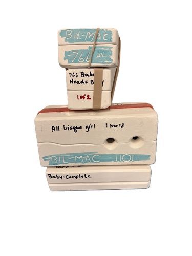 Set of Three Dollhouse Molds by Bil-Mac billmac