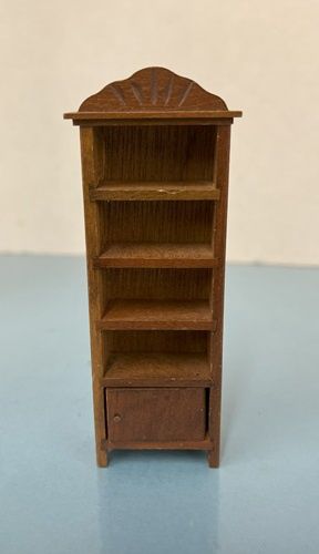 Shackman Bookcase with Door on Bottom ala849-1