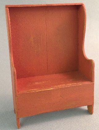 Shaker Style Highback Bench 82016c