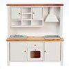 AZT2602 Rs Sink/Stove/Cabinet, White/Oak