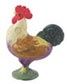 Rooster Crowing Small CAR0094