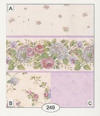 Roses and Hydrangeas 249 wal249