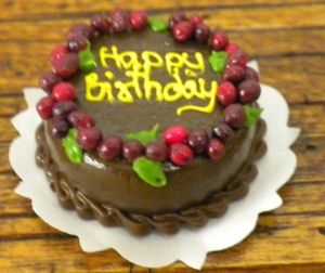 Round Chocolate Birthday Cake BDK2128