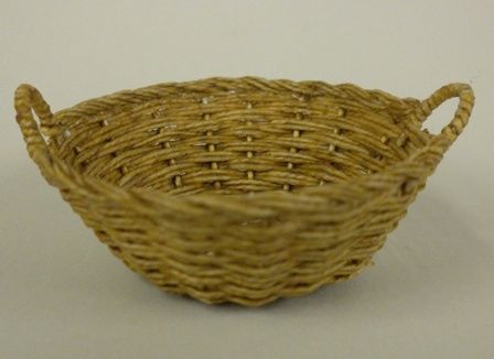 Round Basket, Plain CS13-112grapevine