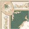 Rug: Aubusson Green BPRG137