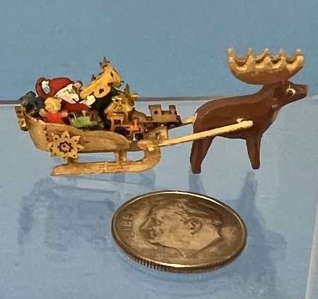 Santa and Reindeer by Volker Arnold lv22419g