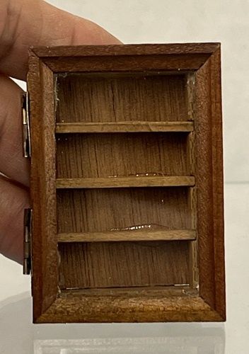 Shackman wall cabinet with four shelves &amp; glass door mc1517x