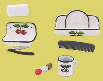 Shaving Accessories 6Pcs Cherries car1559