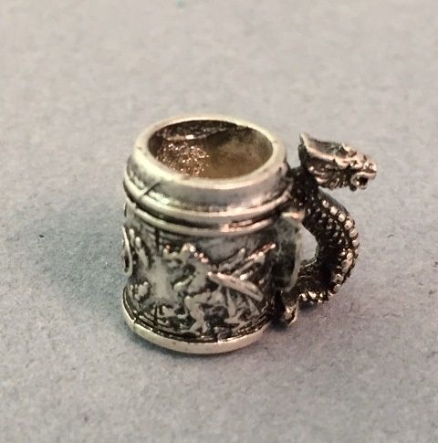 Silver Dragon Mug BDh069