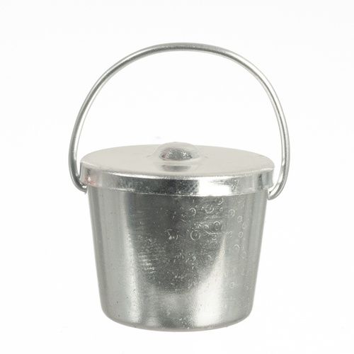 Silver Ice Bucket W/Lid B1569
