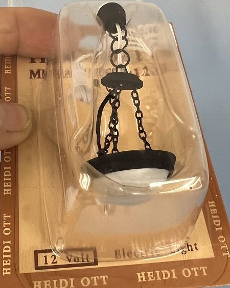 Simple Hanging Black and White Light by Heidi Ott yl5026