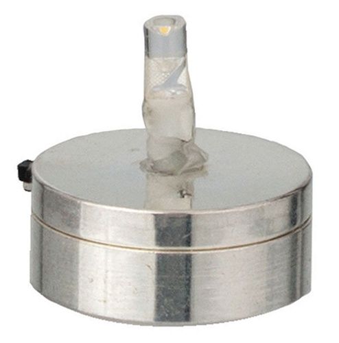 Single LED Bulb on Silver Base HW2357