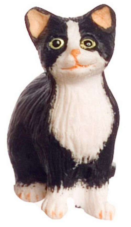 Sitting Cat with Socks A2959SK
