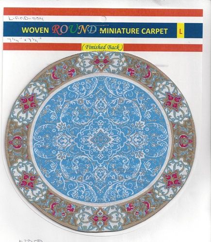 Round Woven Carpet lrnd004