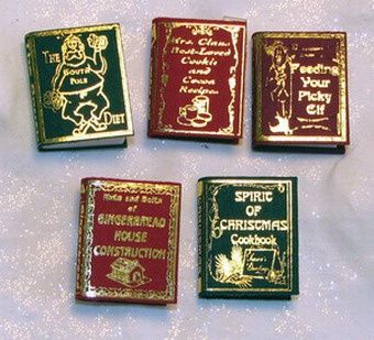 NI182 Santa' Kitchen Cookbooks set/5
