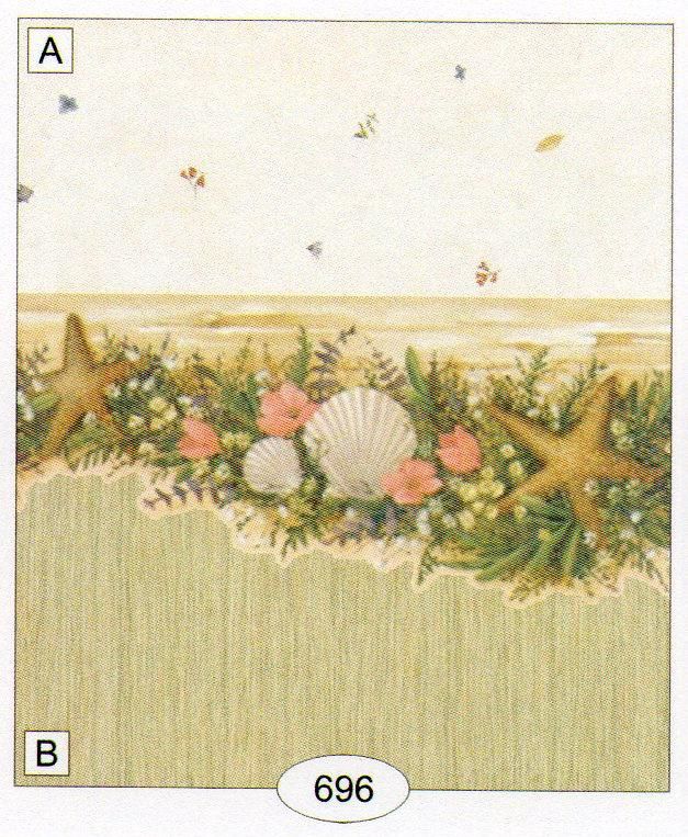 Seashell Garland 696 wal696
