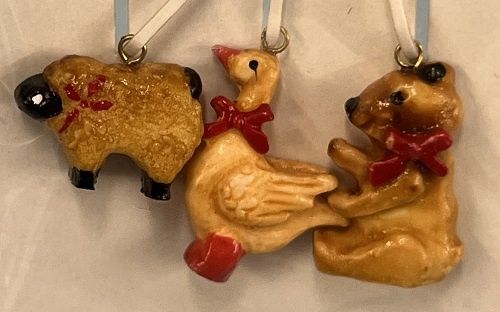 Set of Animal Ornaments wtc4232