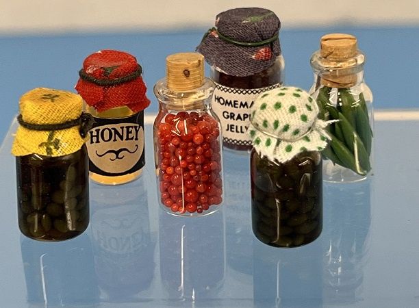Set of 6 Jars of Preserves mc06000