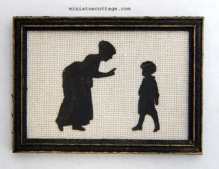 Silhouette on Cloth tc66142