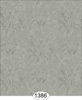 Silk Damask - Grey on Grey WAL1386