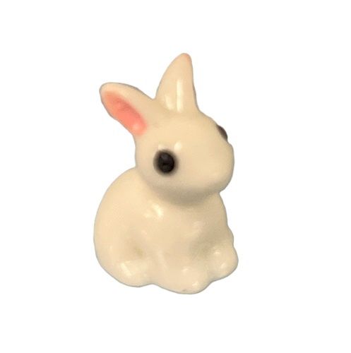 Simple White Bunny with High Shine mc031037
