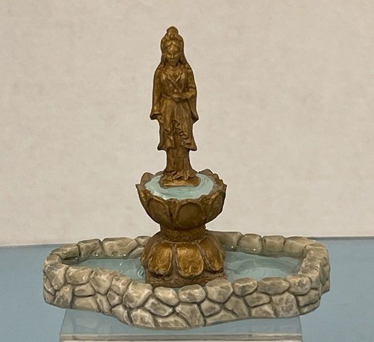 Small Asian Inspired Pond with Kuan Yin mc031281