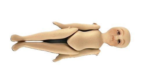 Small Porcelain Girl to Dress mc1419x
