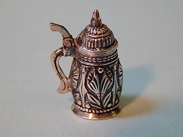 Silver Beer Stein ad6435