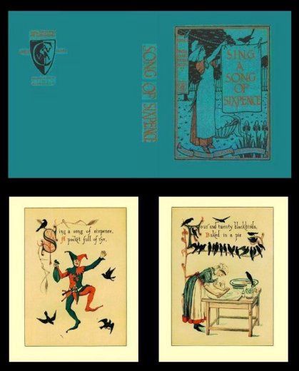 LBwc-32 Sing a Song of Sixpence - Walter Crane