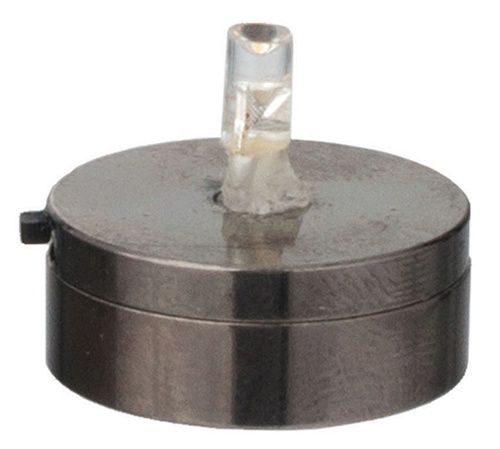 Single LED Bulb on Shiny Black Base hw2356