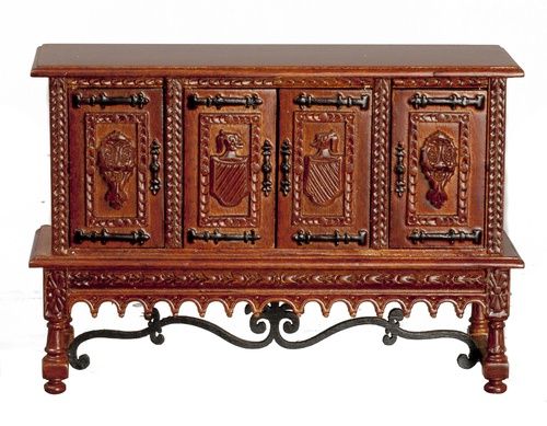 Spanish Credenza 17th Century in Walnut JJ6047WN