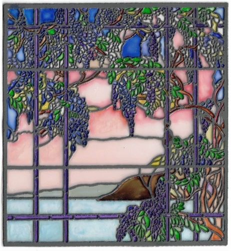Stained glass window 11124a