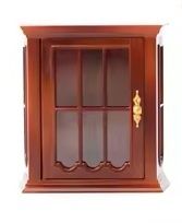 Storage Cabinet with Glass Holders for Two Stems Inside mc031295